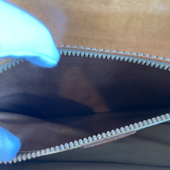 Celine Vintage Macadam Clutch Wristlet Bag  w/ Lock and Key - Preowned - Picture 16 of 16